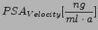 prostataspezifisches Antigen Formel PSA Velocity