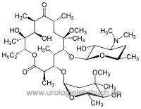 Strukturformel von Clarithromycin