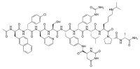 Strukturformel von GnRH Antagonist Degarelix