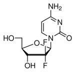 Strukturformel von Gemcitabin