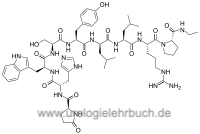 Strukturformel von GnRH Agonist Leuprorelin