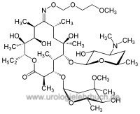 Strukturformel von Roxithromycin